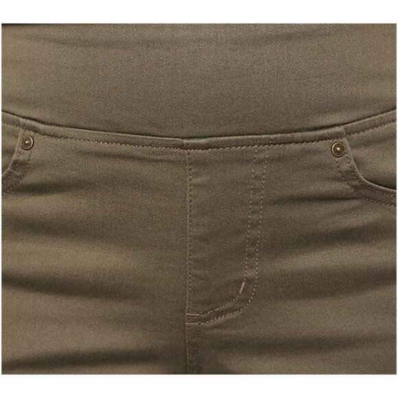 Belle by Kim Gravel Winetasting Reg TripleLuxe Twill Baby Boot-Cut Jean Size 12 - Picture 5 of 7